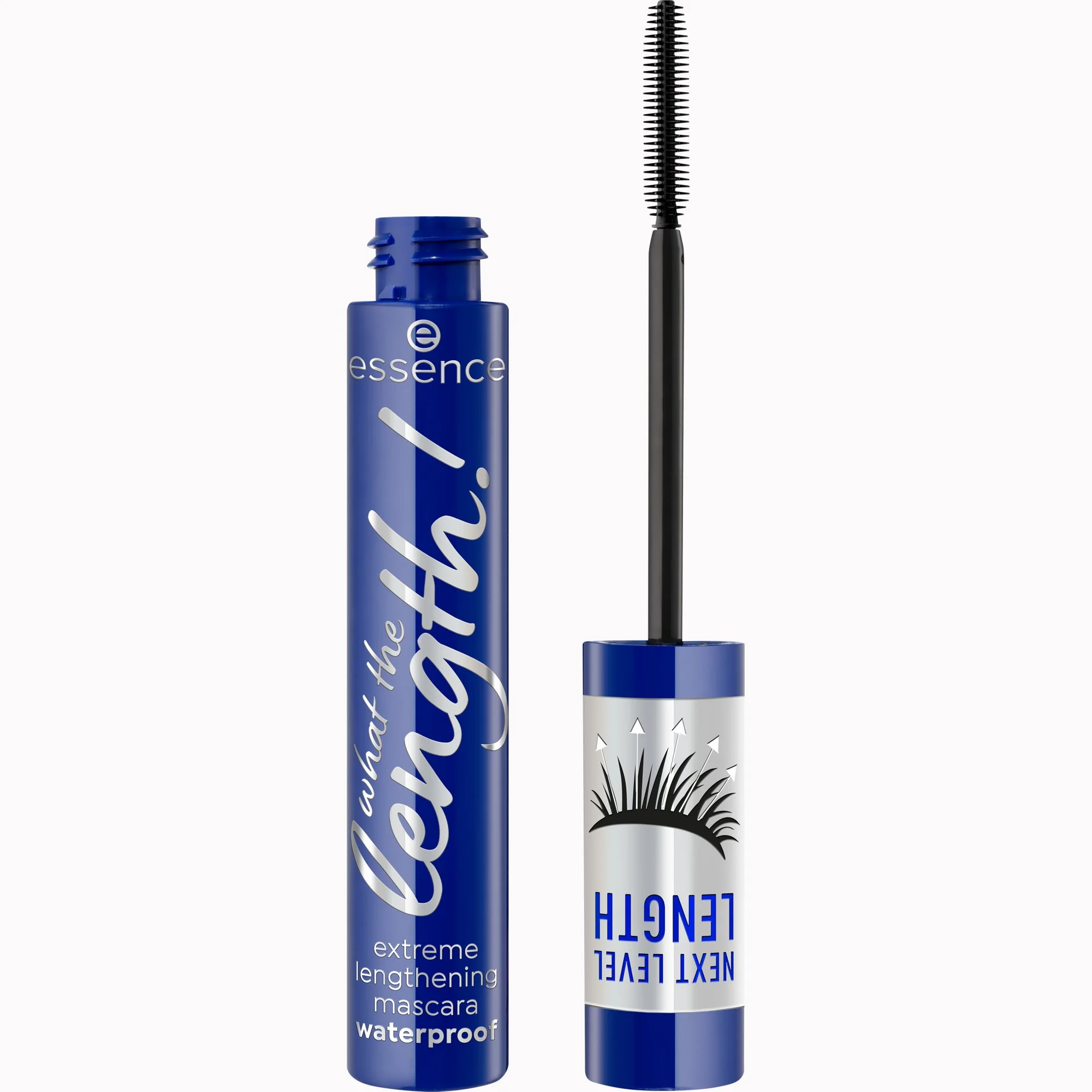 Essence What The Length! tusz do rzęs wodoodporny 02 Black Waterproof, 10 ml