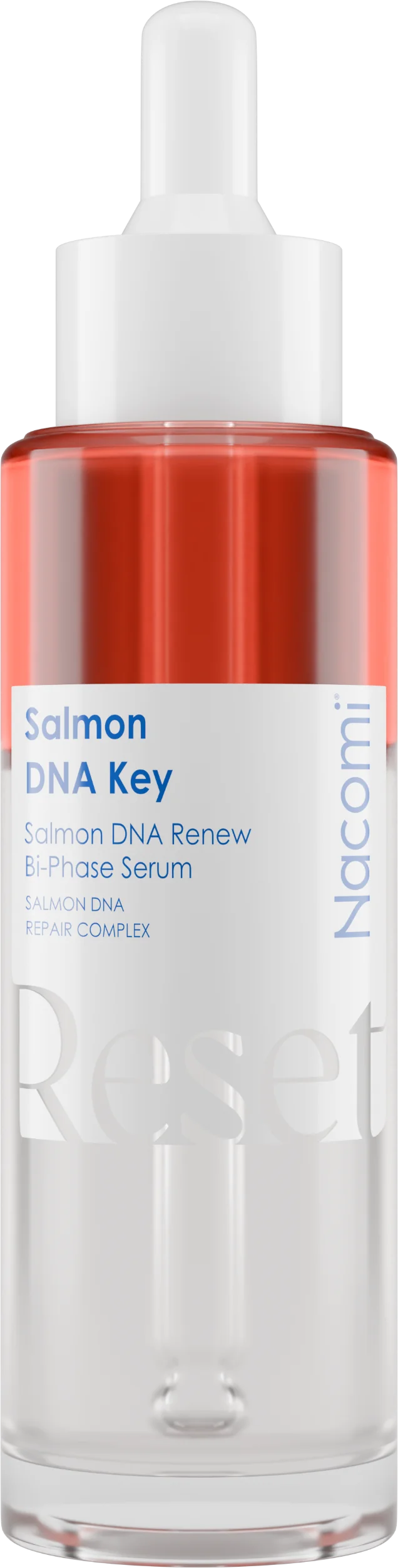 Nacomi Reset Salmon DNA Key dwufazowe serum naprawcze do twarzy, 40 ml