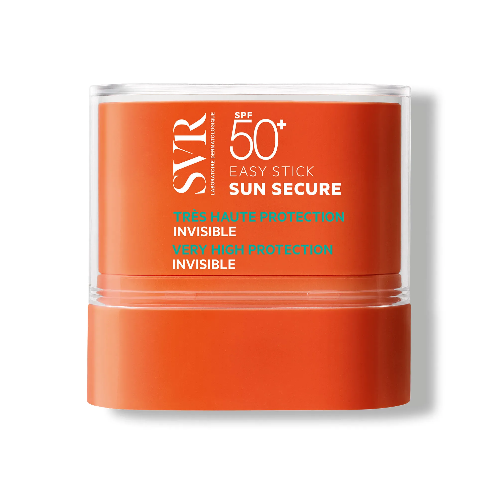 SVR Sun Secure Easy Stick SPF 50+, transparentny sztyft przeciwsłoneczny SPF 50+, 10 g 