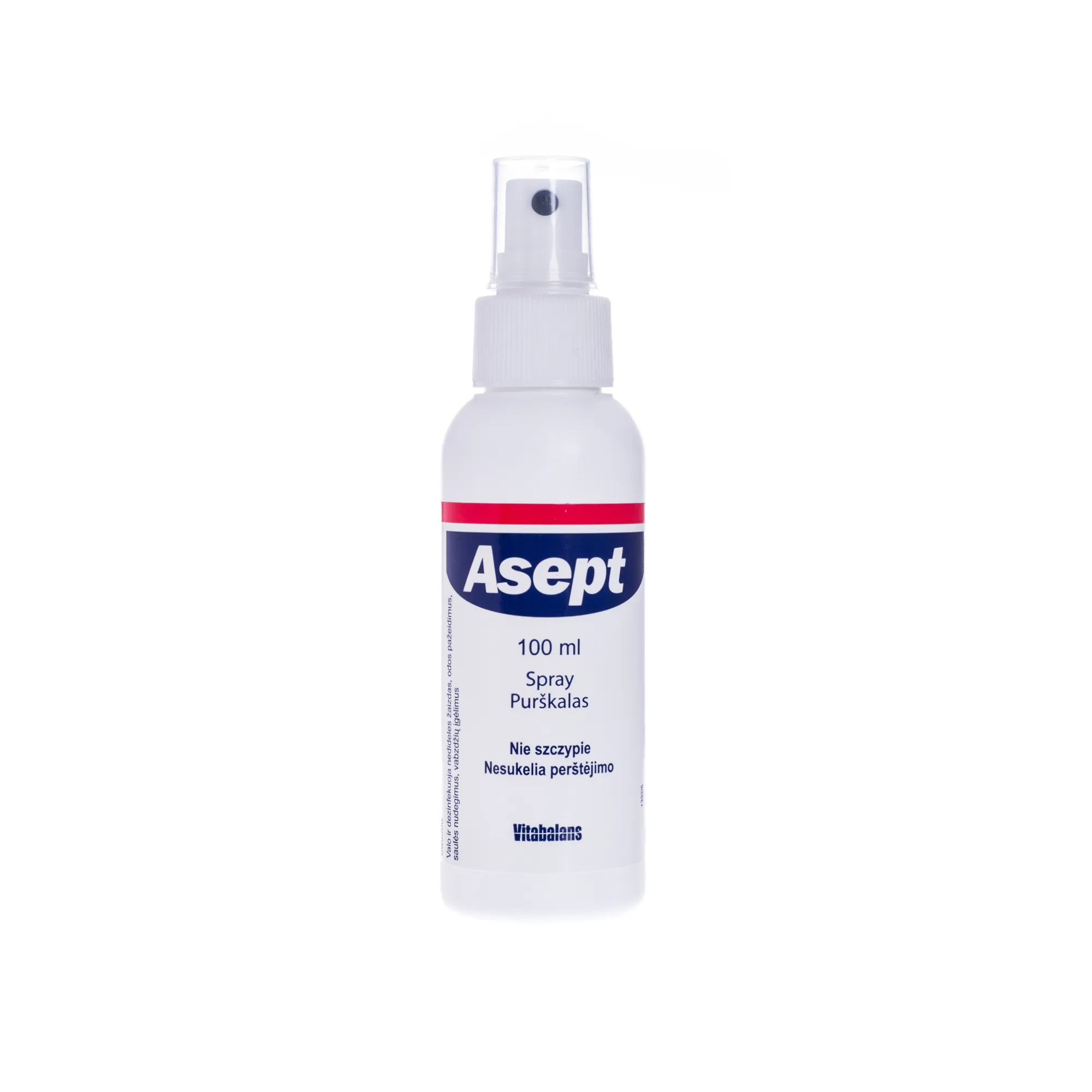 Asept Spray, do dezynfekcji drobnych ran, 100 ml