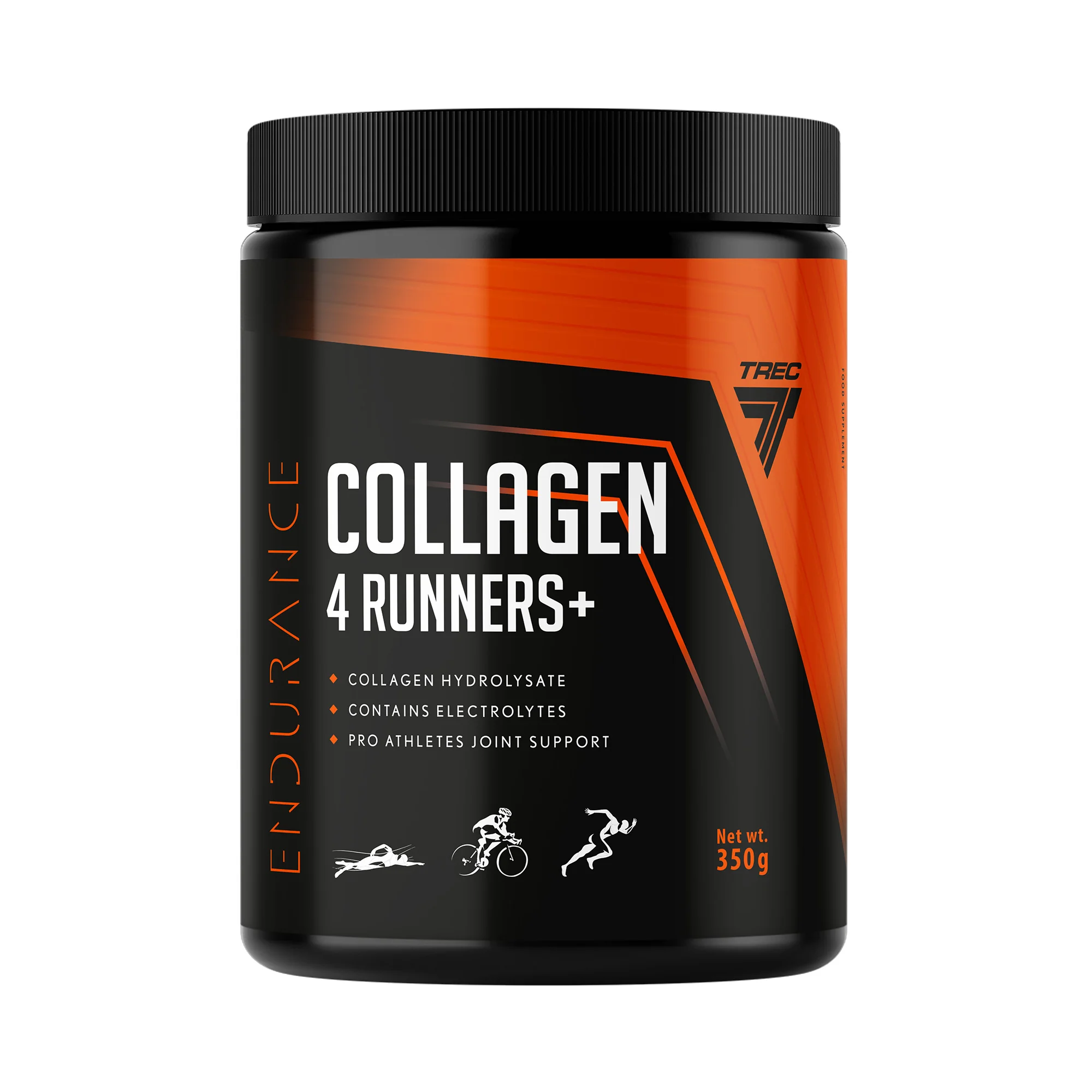 Trec Endurance Collagen 4 Runners+ pomarańcza, 350 g
