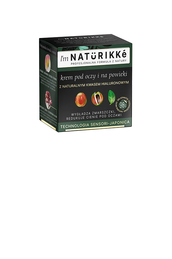 I’m Natürikké krem pod oczy i na powieki z naturalnym kwasem hialuronowym, 15 ml