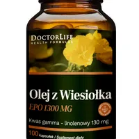 Doctor Life Olej z Wiesiołka 1300 mg, 100 kapsułek