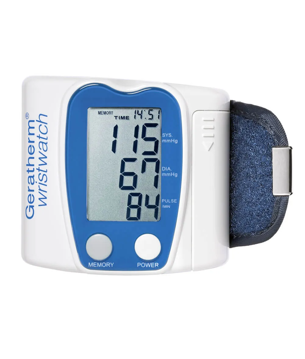 Geratherm Wristwatch, ciśnieniomierz  nadgarstkowy, niebieski 