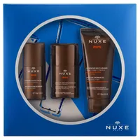 Nuxe Men zestaw, żel nawilżający do twarzy, 50 ml + żel pod prysznic, 100 ml + dezodorant roll-on, 50 ml