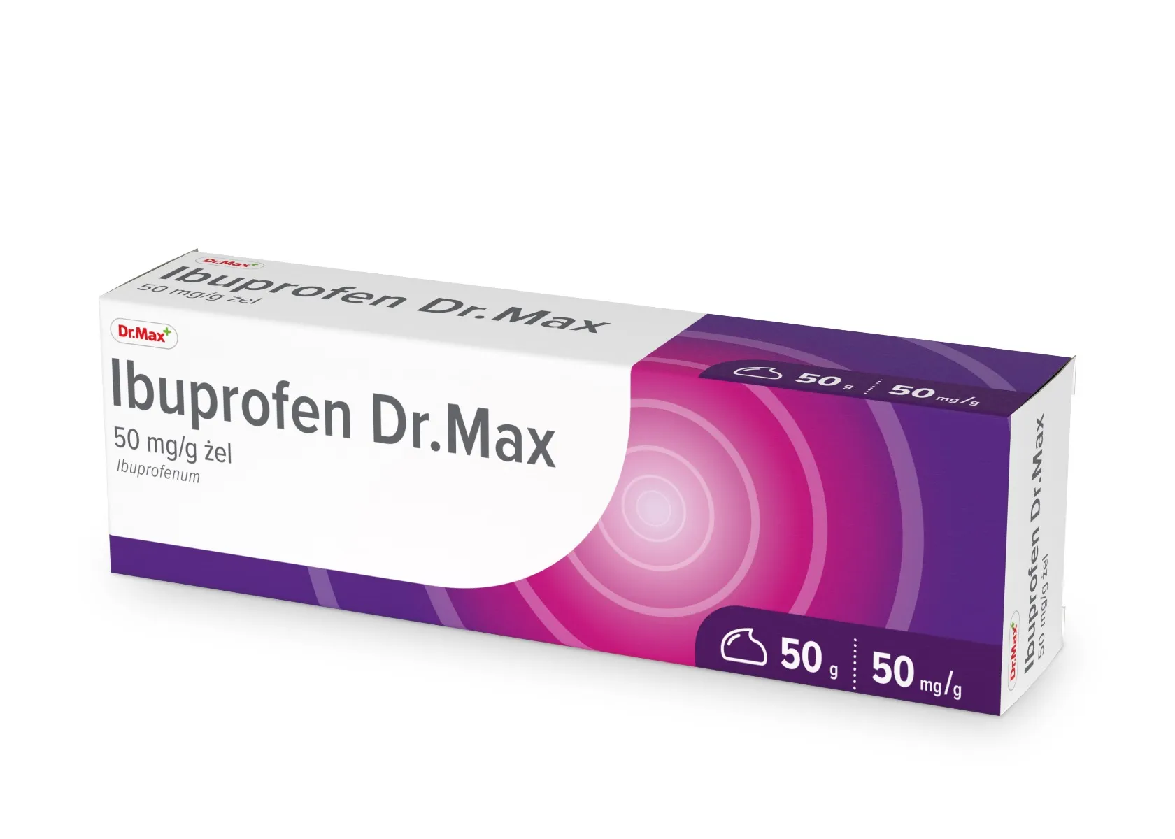 Ibuprofen Dr.Max, 50 mg/g, żel, 50 g