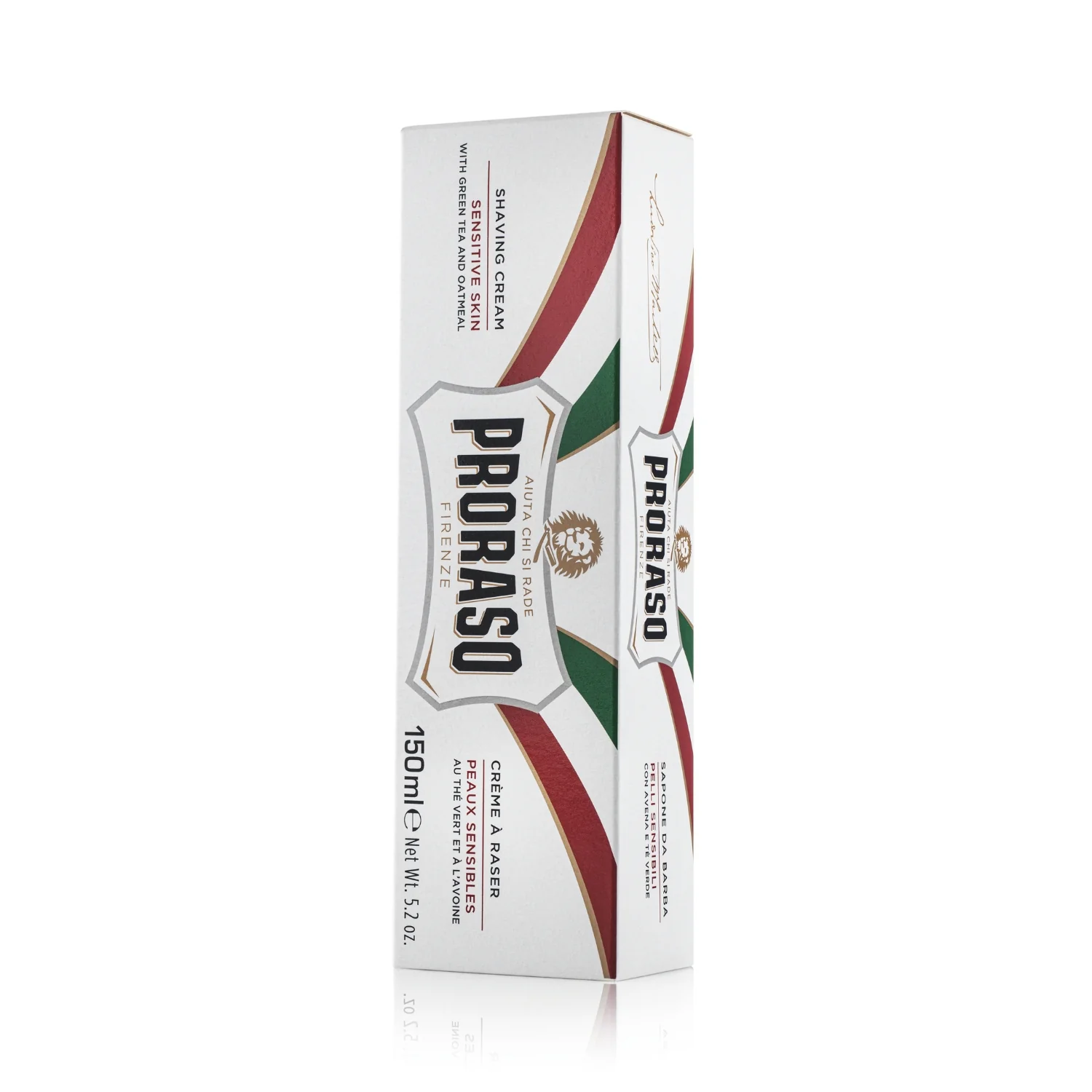 Proraso krem do golenia do skóry wrażliwej z wyciągiem z owsa i białej herbaty, 150 ml