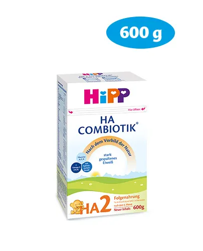 Hipp HA 2 Combiotik, hipoalergiczne mleko następne, 600 g