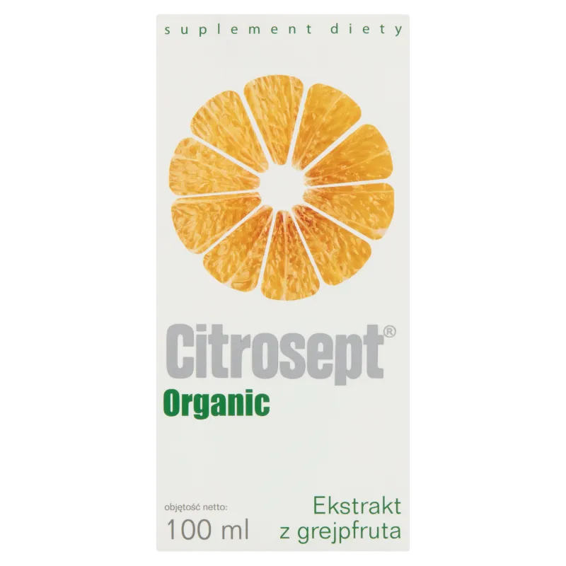 Citrosept Organic, suplement diety, plyn, 100 ml