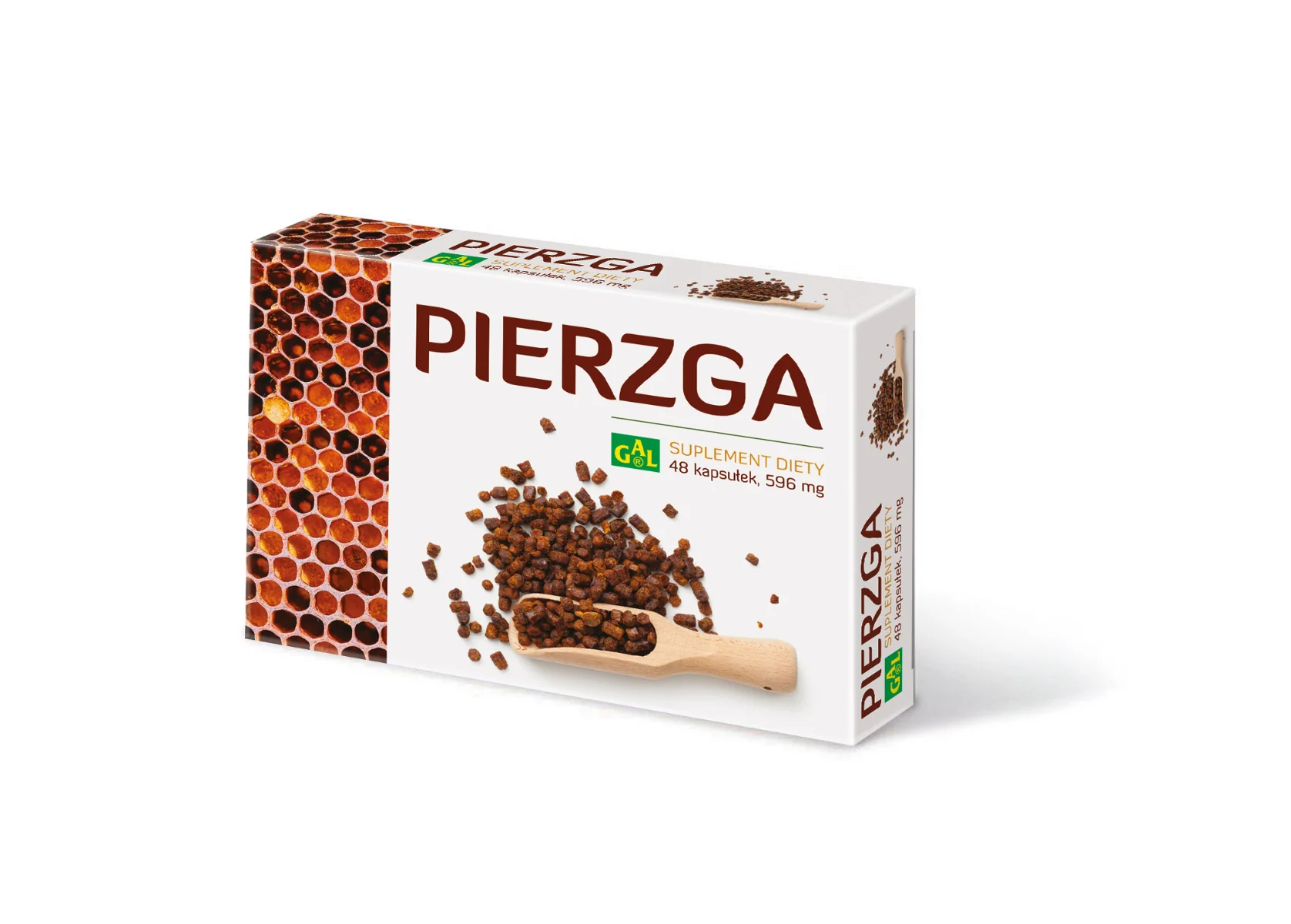Pierzga suplement diety, 48 kapsułek