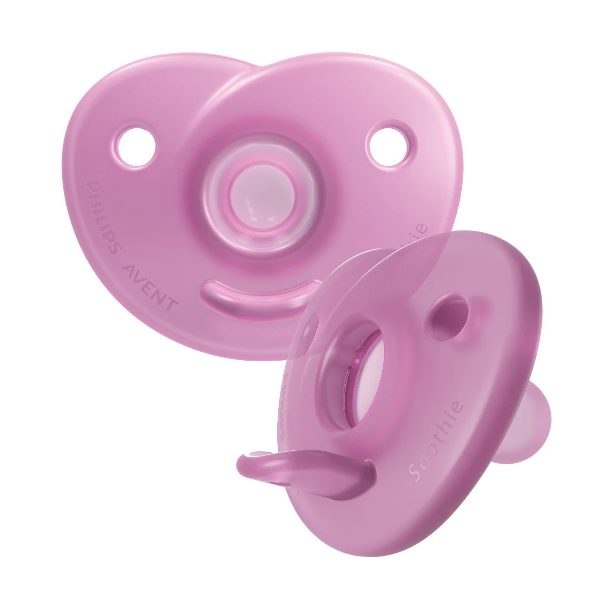 Philips Avent Soothie ortodontyczny smoczek uspokajający 0-6 m, 2 sztuki