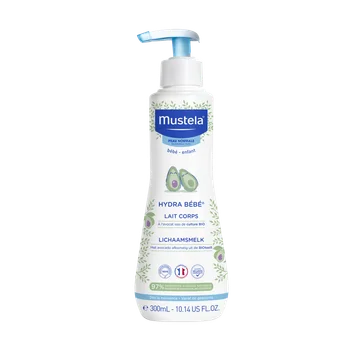 Mustela Hydra Bebe mleczko nawilżające do ciała, 300 ml