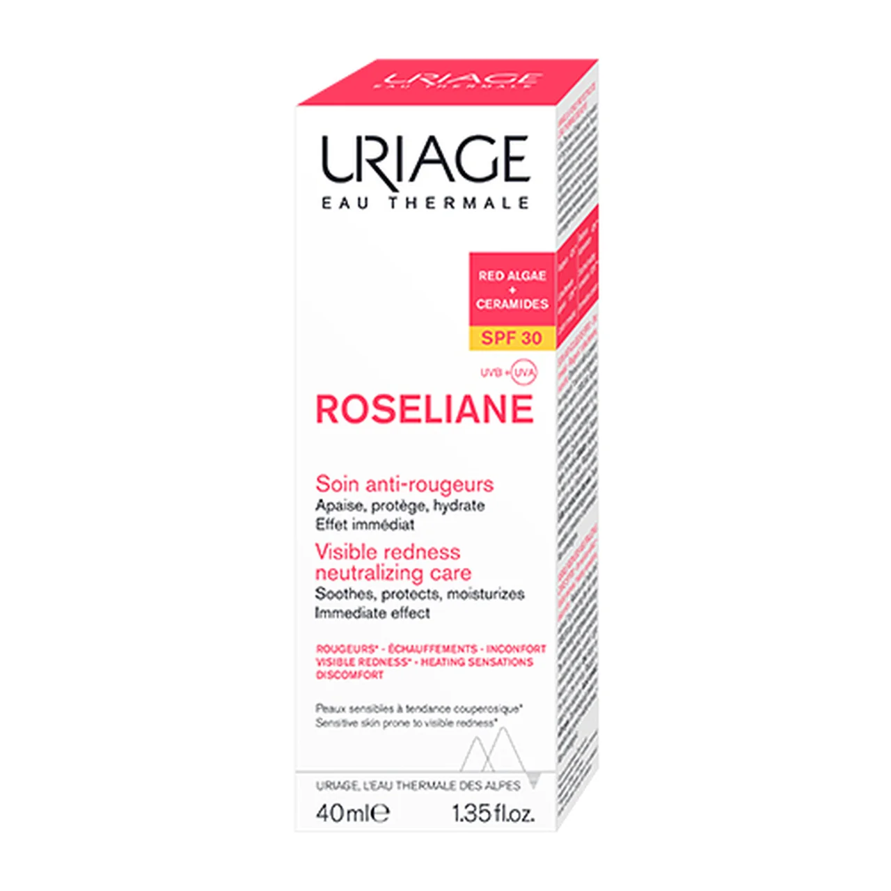 Uriage Roseliane krem z SPF 30 przeciw zaczerwienieniom, 40 ml
