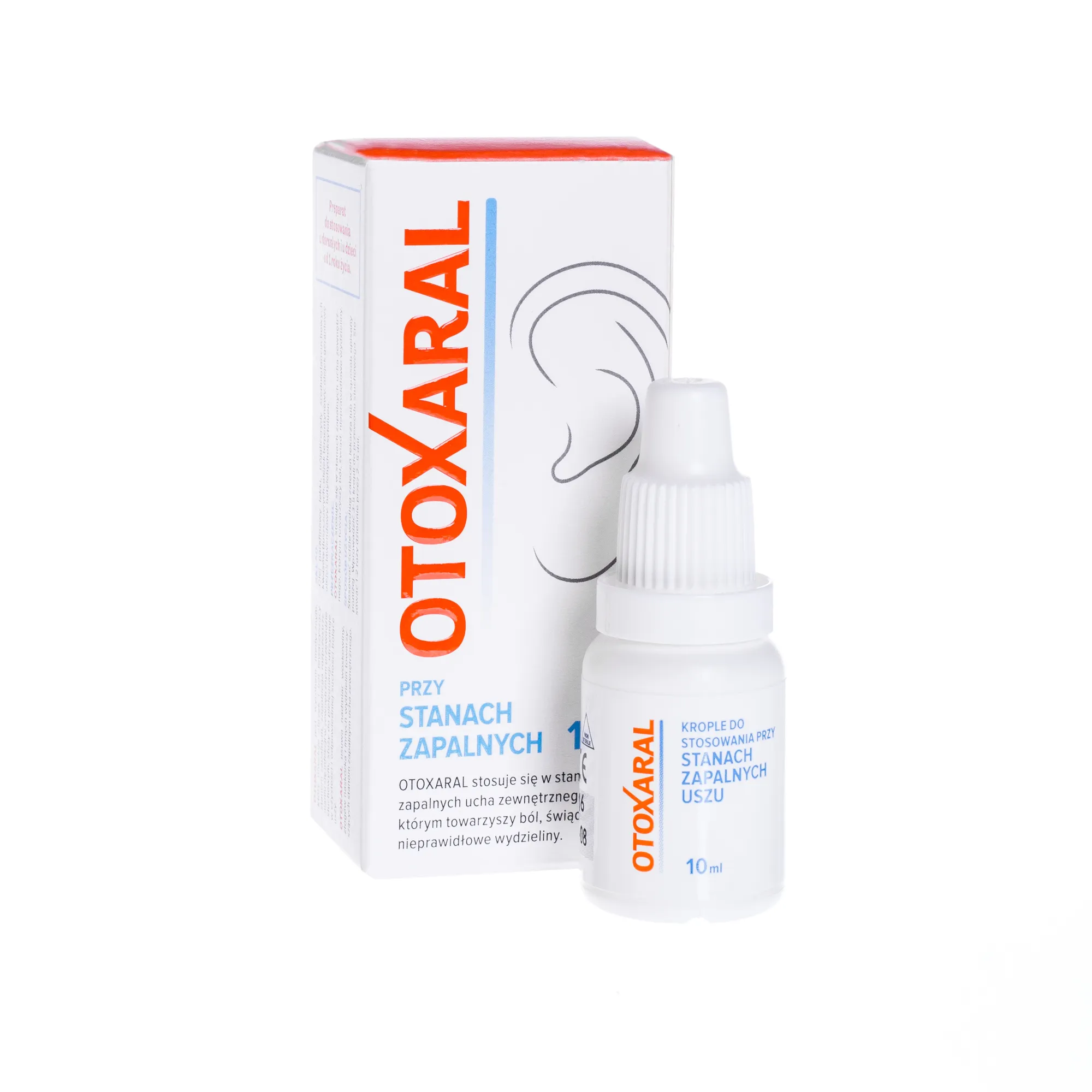 Otoxaral, krople do uszu, 10 ml