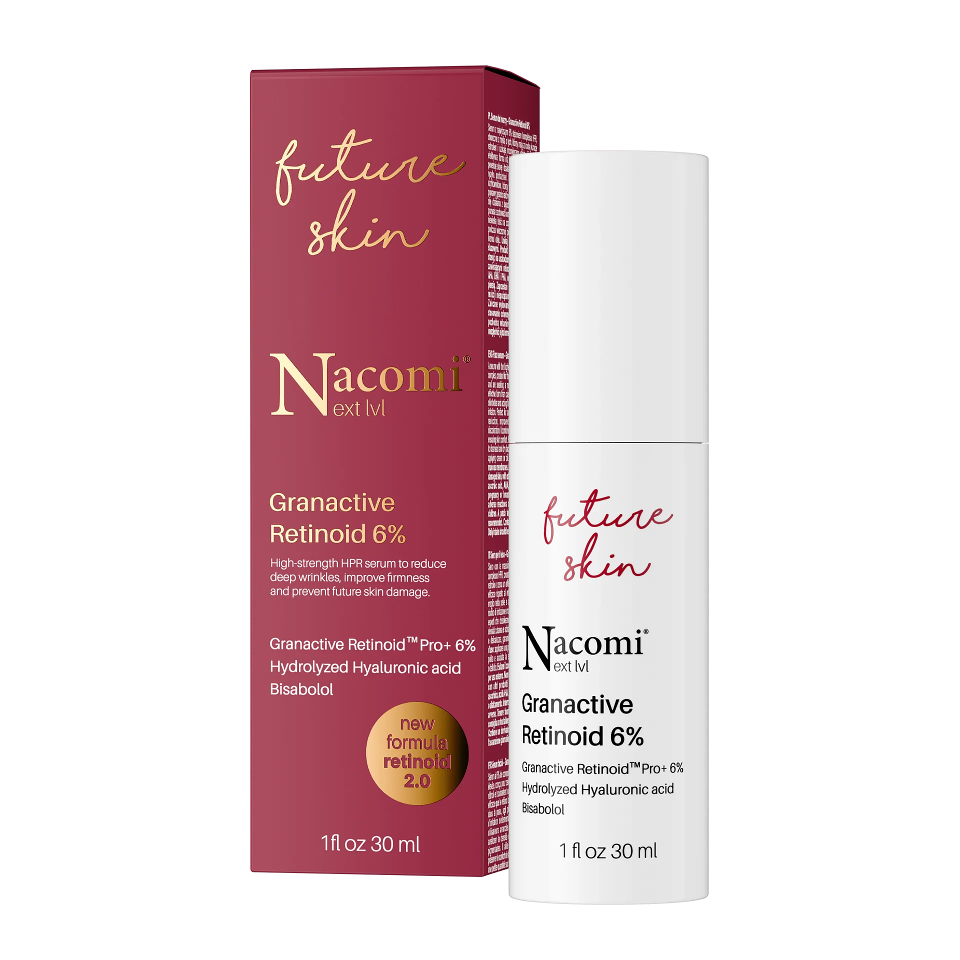 Nacomi Next Level Future Skin serum do twarzy Granactive Retinoid 6%, 30 ml