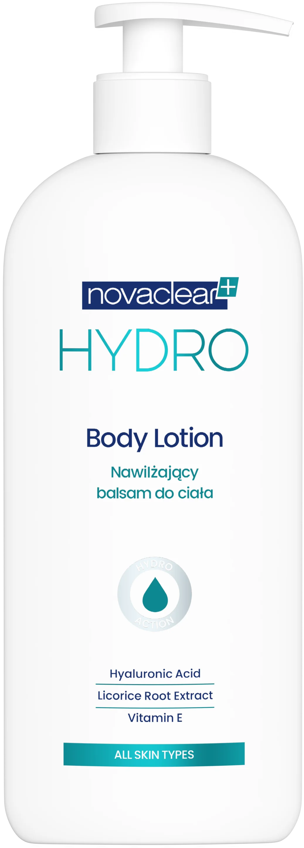 Novaclear Hydro nawilżający balsam do ciała, 500 ml