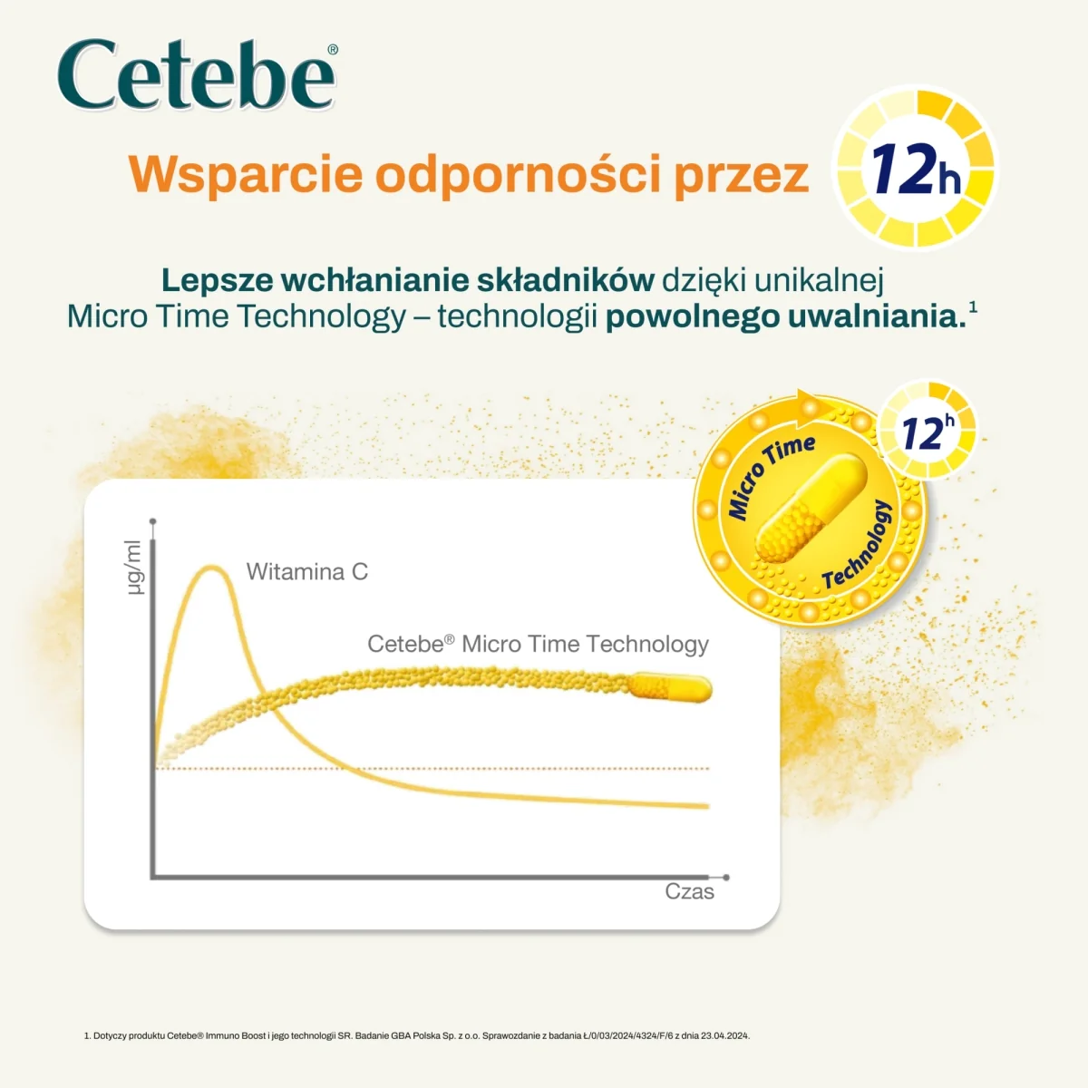 Cetebe Immuno Boost 30 kapsułek