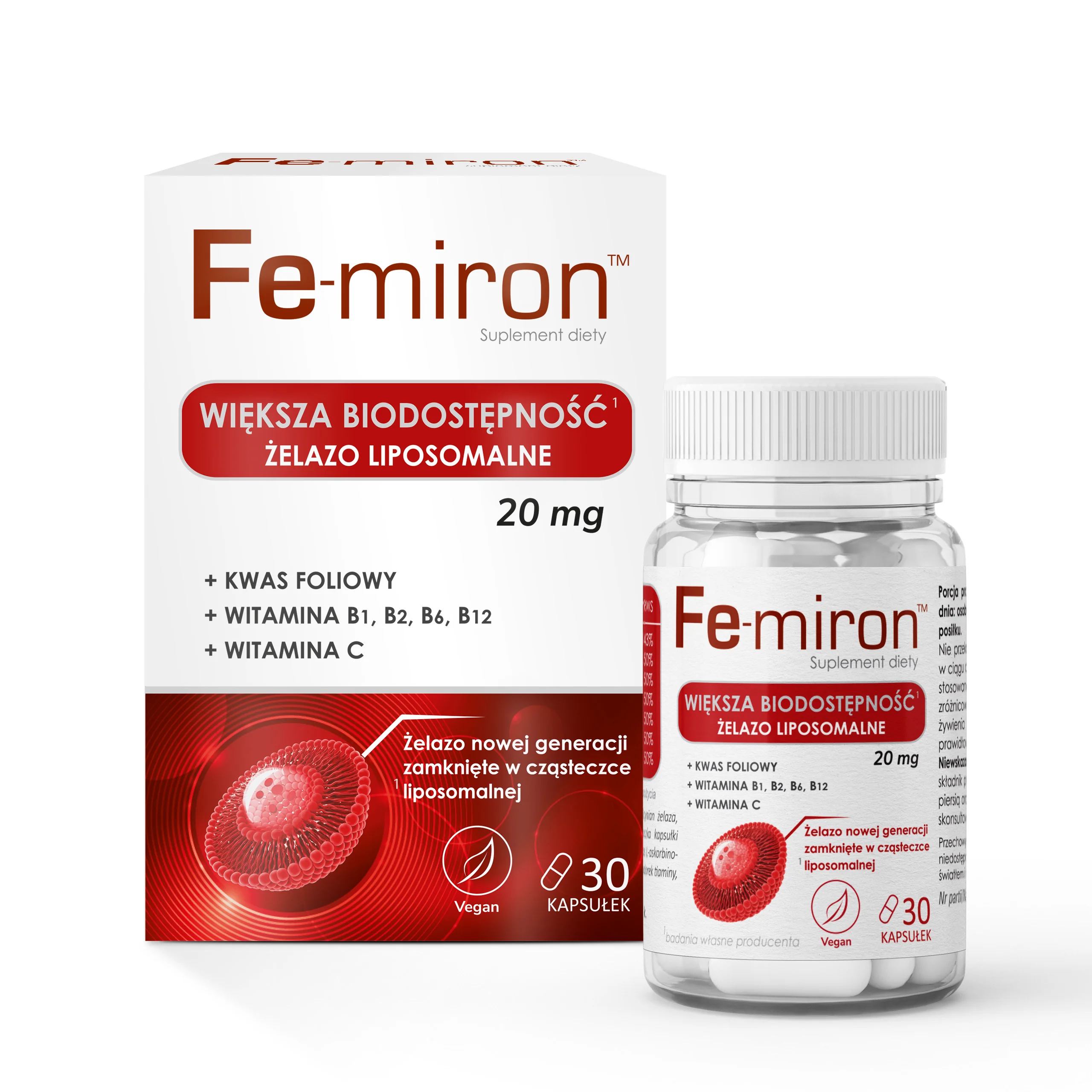Domowa Apteczka Fe-miron 30 kapsułek