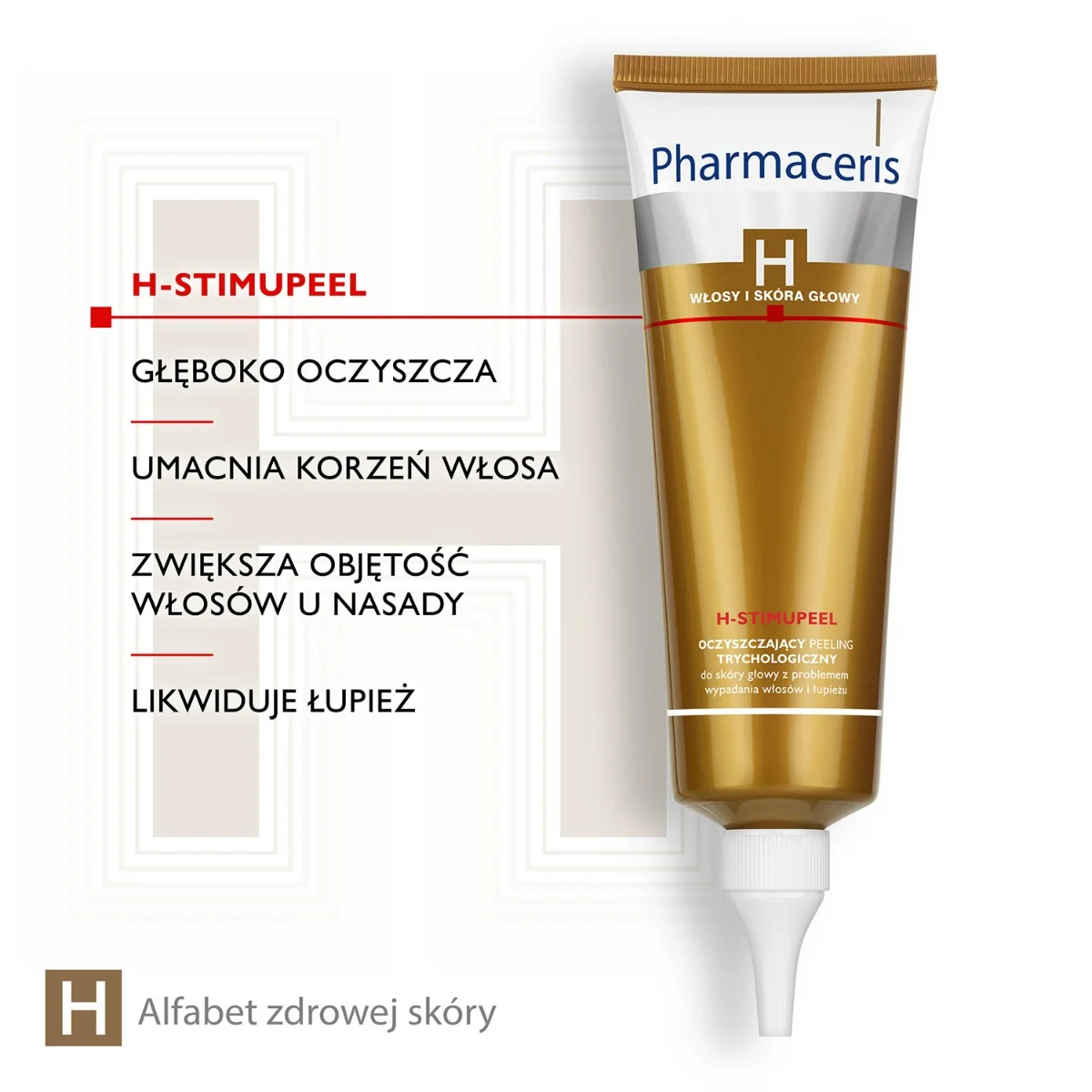 Pharmaceris H Stimupeel oczyszczający peeling trychologiczny, 125 ml
