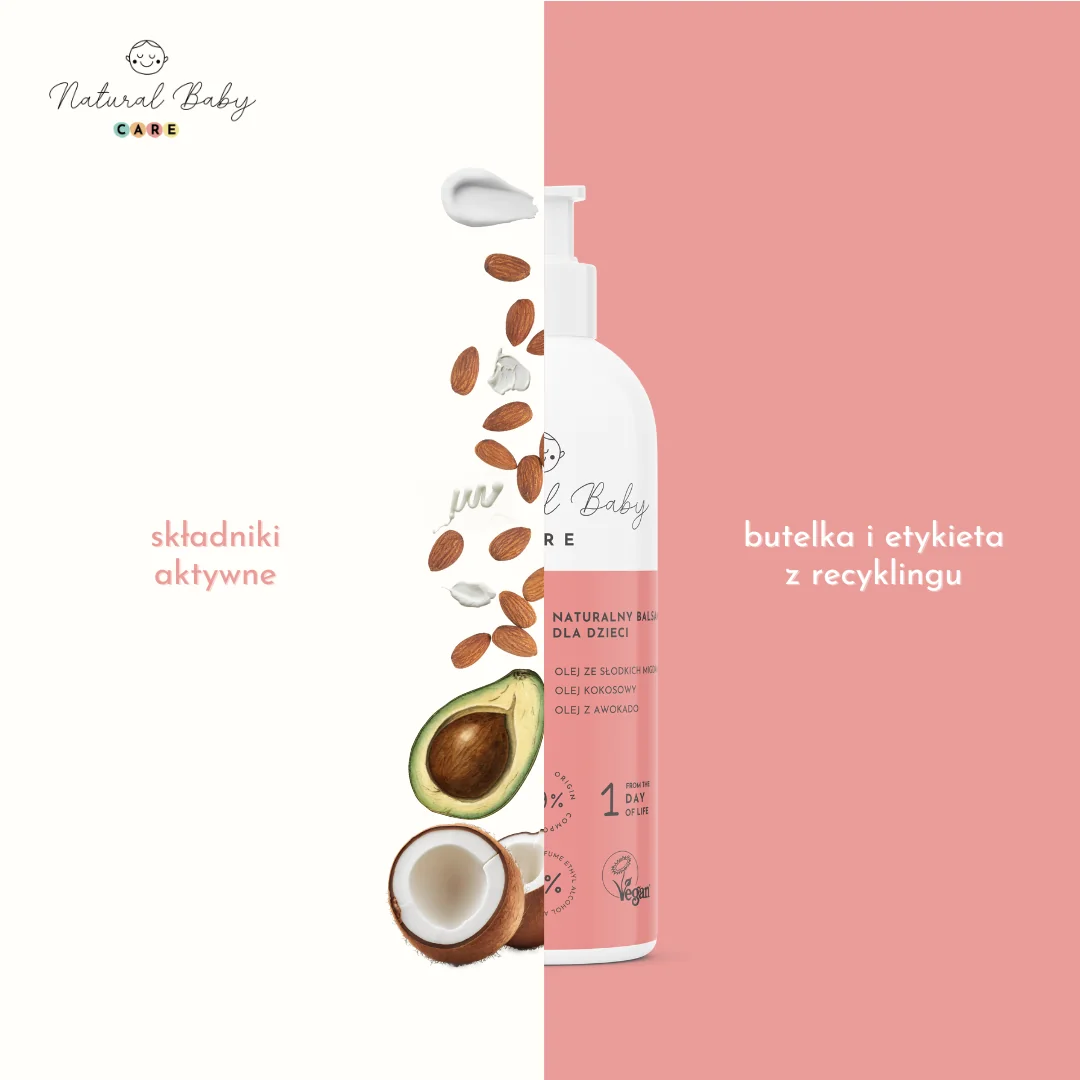 Natural Baby Care Naturalny balsam dla dzieci 200 ml