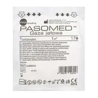 Pasomed, gaza jałowa, 1 m2, 17 nitkowa, 1 sztuka