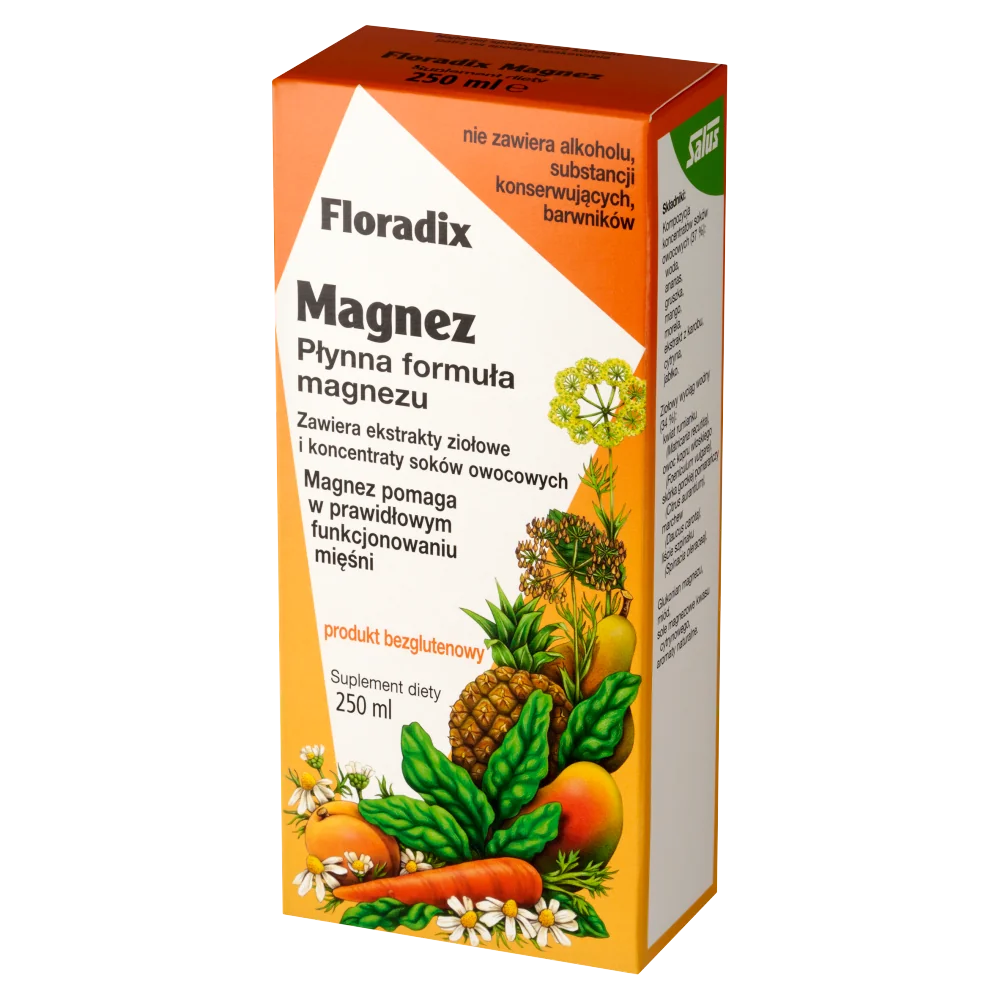 Floradix Magnez suplement diety, 250 ml