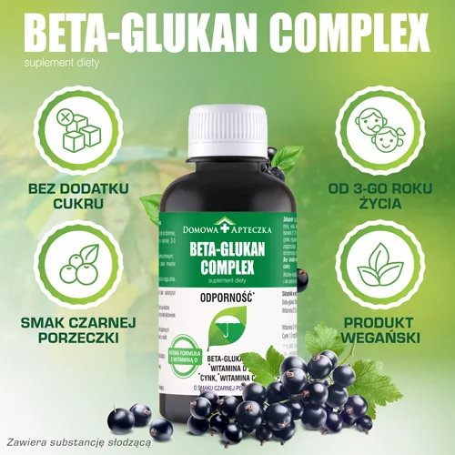 Domowa Apteczka Beta-glukan Complex płyn, 150 ml