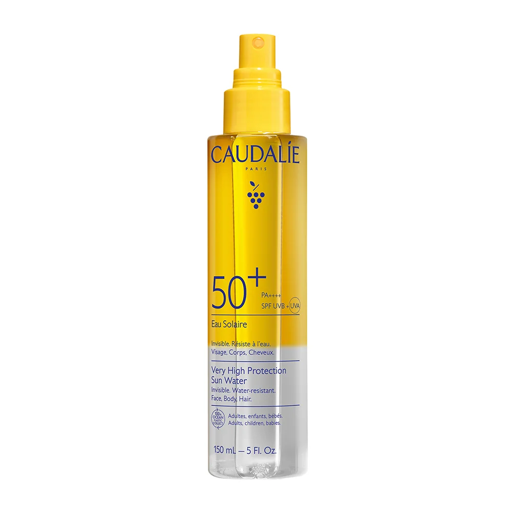 Caudalie Vinosun Protect woda słoneczna o bardzo wysokiej ochronie SPF 50+, 150 ml