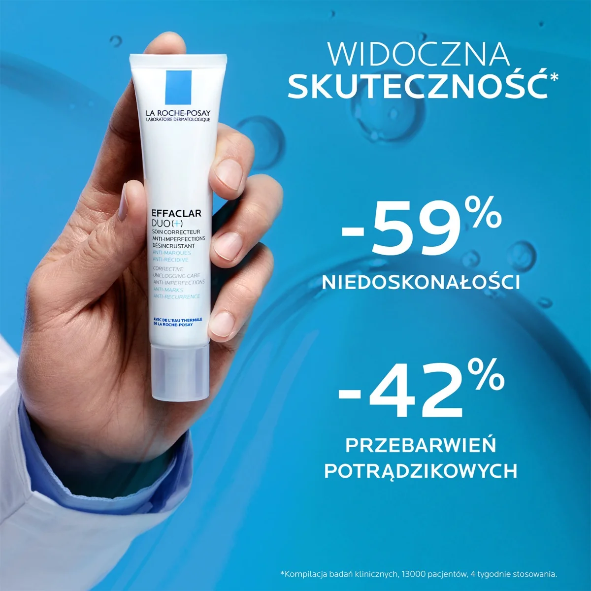 La Roche-Posay Effaclar Duo + Krem zwalczający niedoskonałości, 40 ml