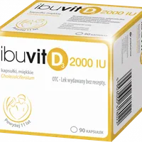 Ibuvit D3 2000 IU, 90 kapsułek