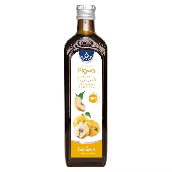 Oleofarm sok z Pigwy z witaminą C 490 ml