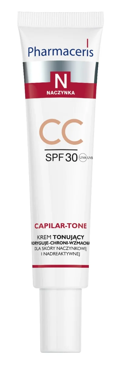 Pharmaceris N Capilar-Tone krem tonujący CC do skóry naczynkowej i nadreaktywnej, SPF30, 40 ml