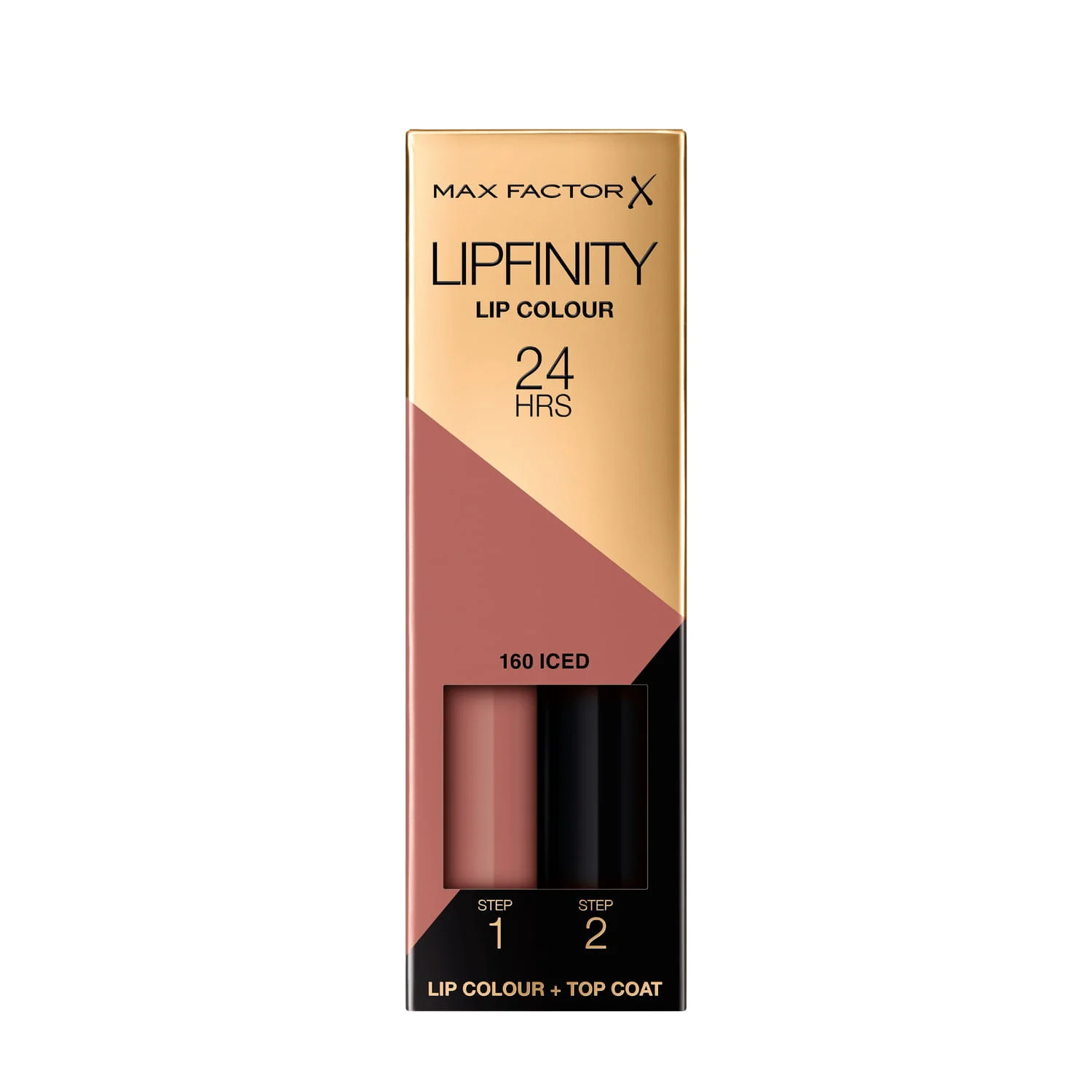 Max Factor Lipfinity Lip Colour 24h dwufazowa szminka o długotrwałym efekcie nr 160 Iced, 4,2 g