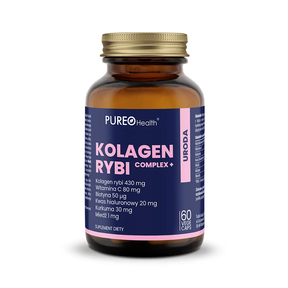 Pureo Health Kolagen Rybi Complex+, 60 kapsułek