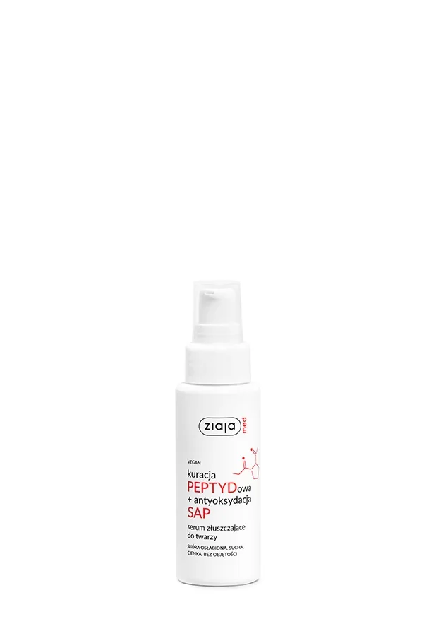 Ziaja Med Kuracja PEPTYDowa serum złuszczające do twarzy, 50 ml