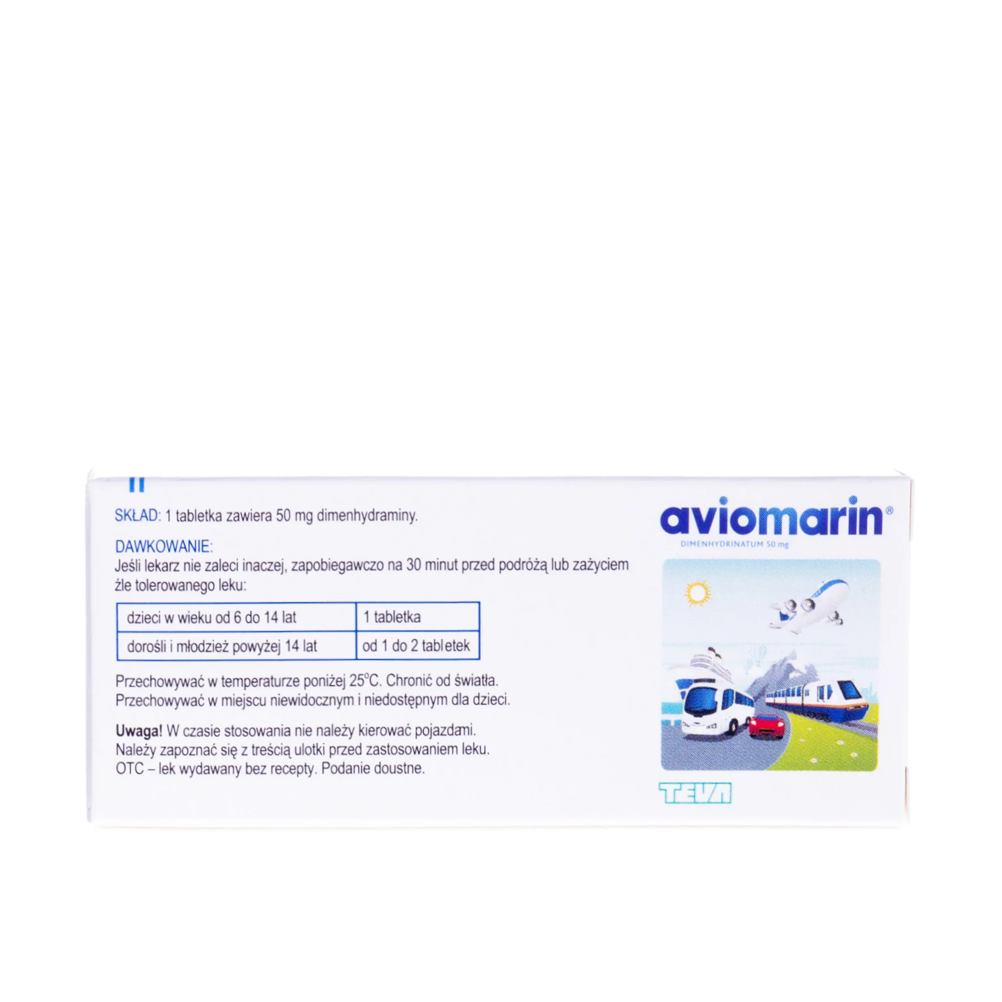 Aviomarin 5 tabletek