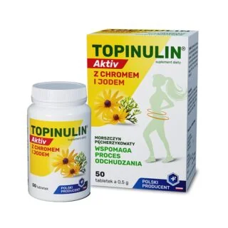 Topinulin® Aktiv z chromem i jodem 50 tabletek