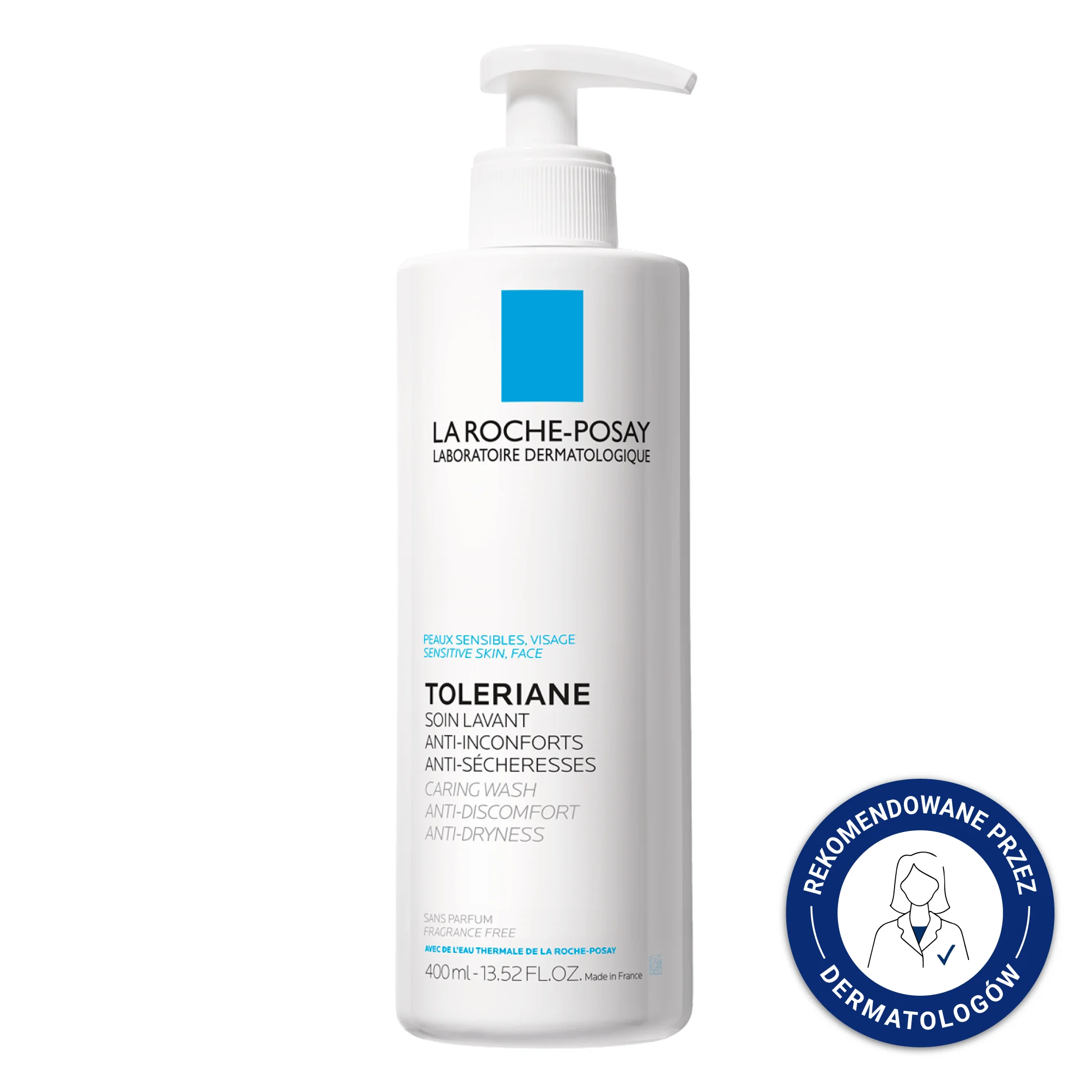 La Roche-Posay Toleriane łagodna emulsja oczyszczająca, 400 ml