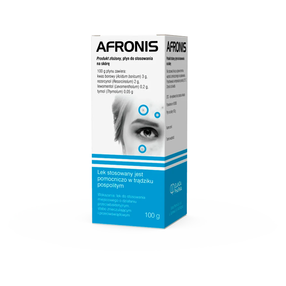 Afronis płyn do stosowania na skórę, 100 g