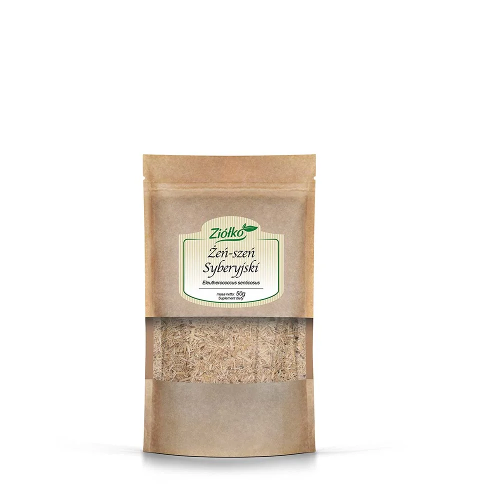 Ziółko żeń-szeń syberyjski korzeń, 50 g