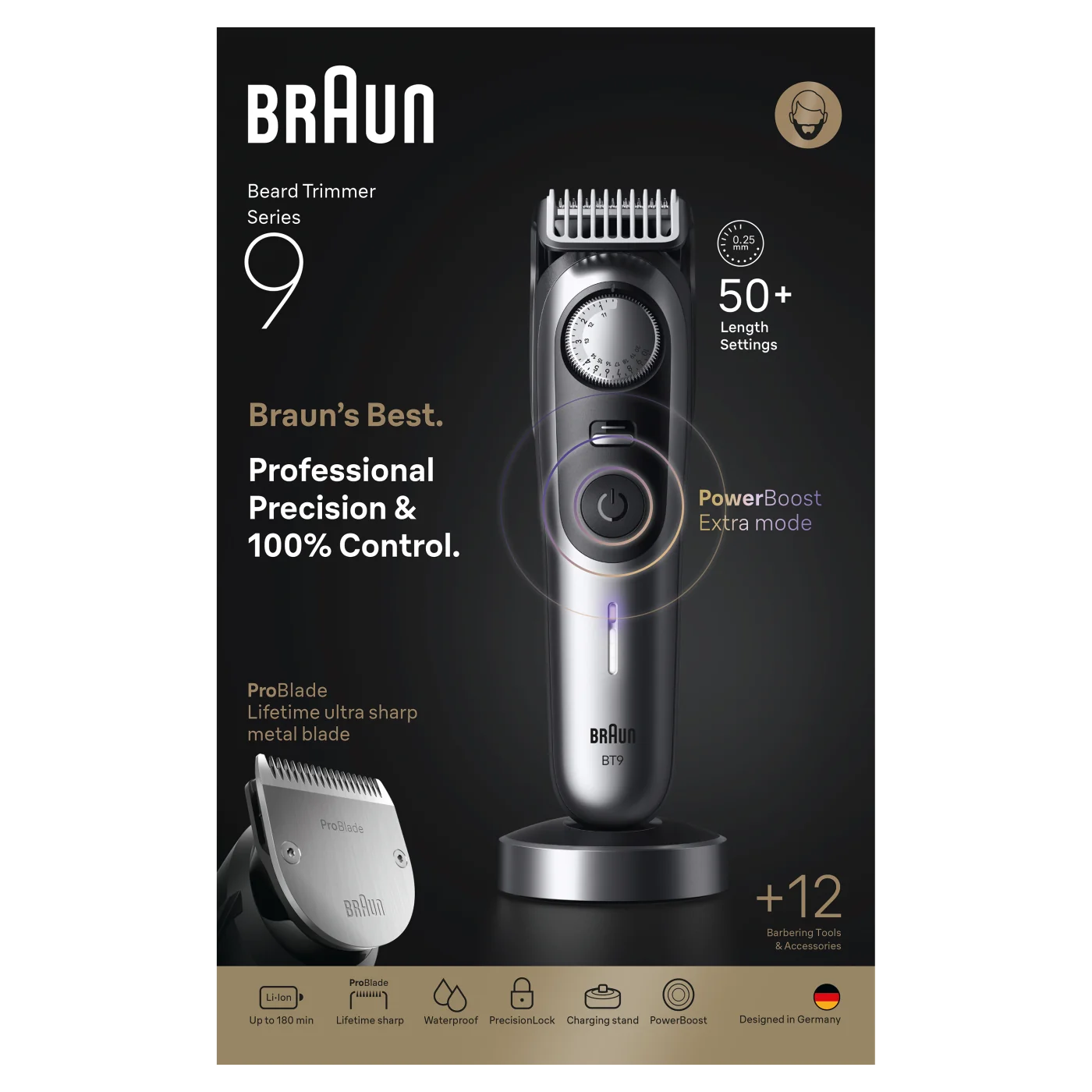 Braun Series 9 Beard trymer, 1 sztuka