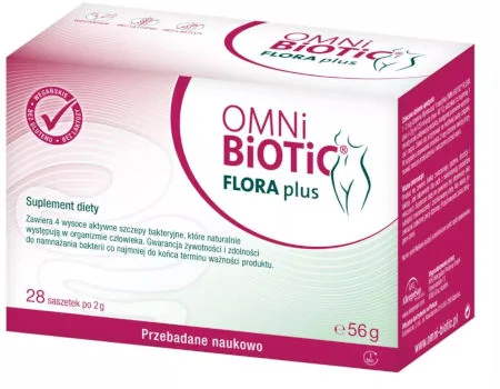 OMNi-BiOTiC® FLORA plus suplement diety, proszek w saszetkach