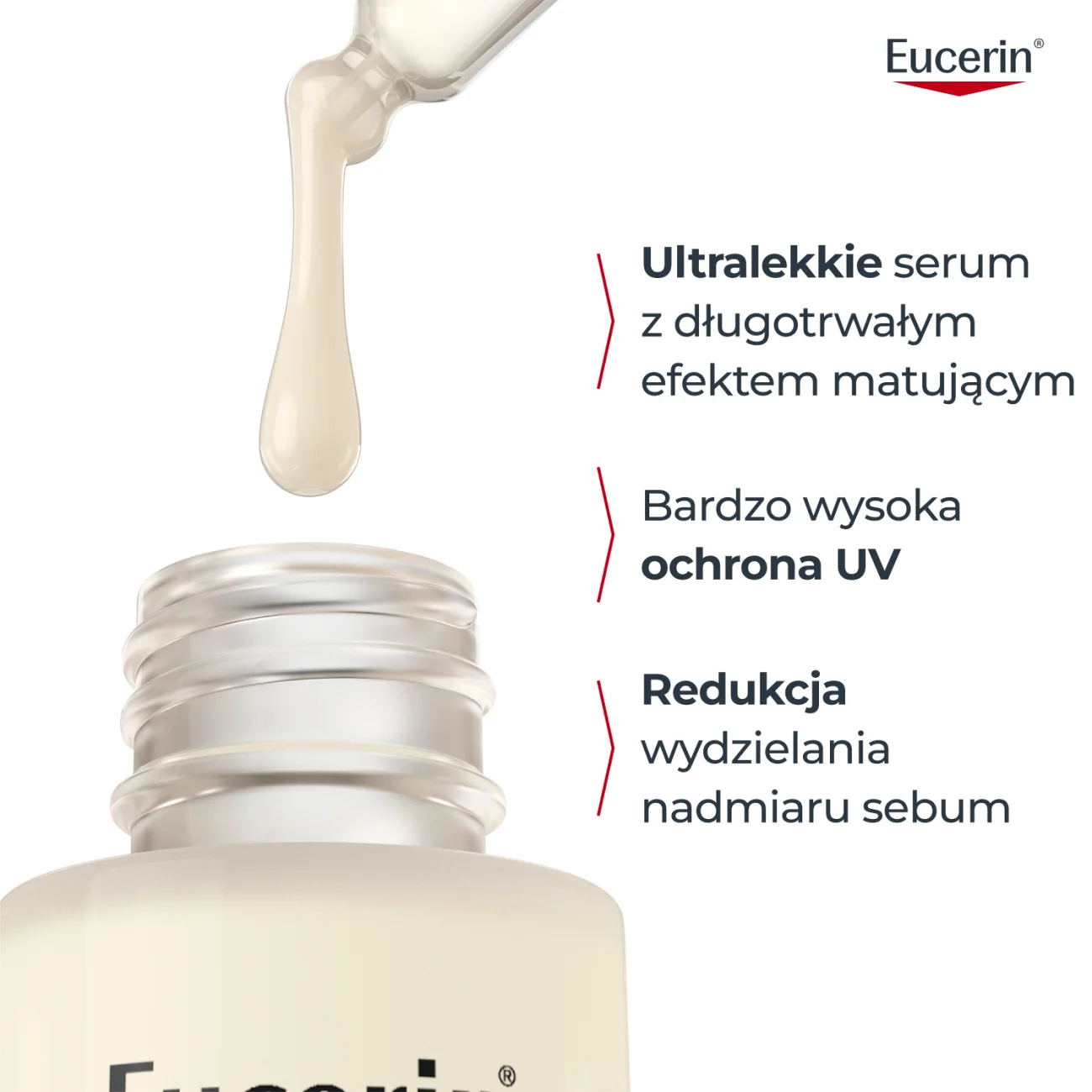 Eucerin Oil Control SPF50+ serum UV 30ml