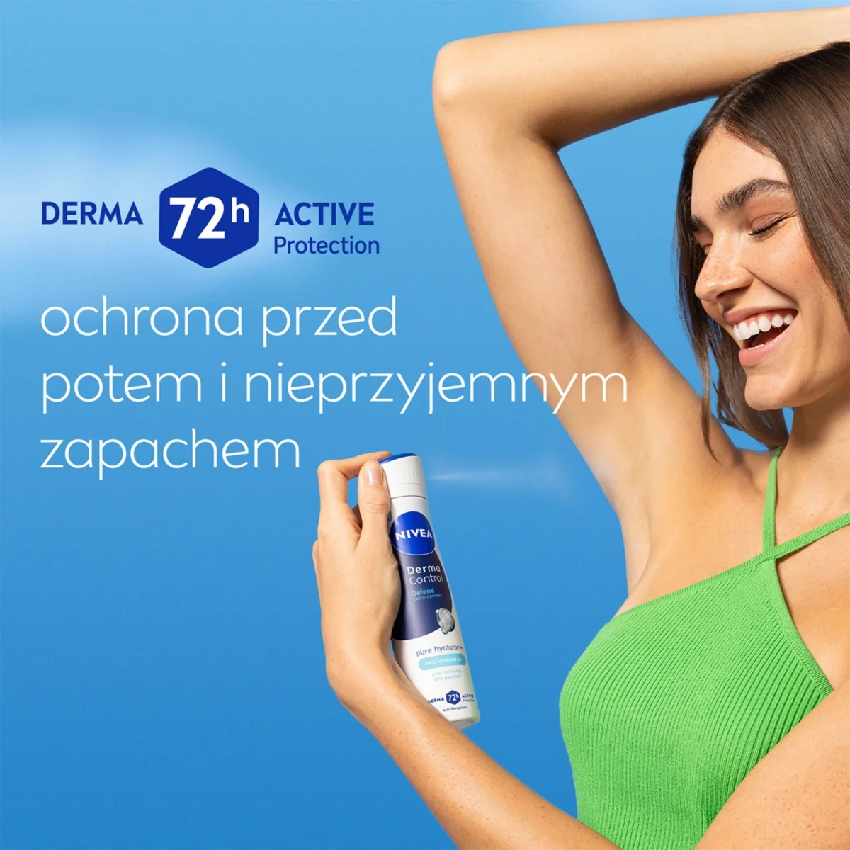 Nivea Derma Control Defend antyperspirant w sprayu, 250 ml