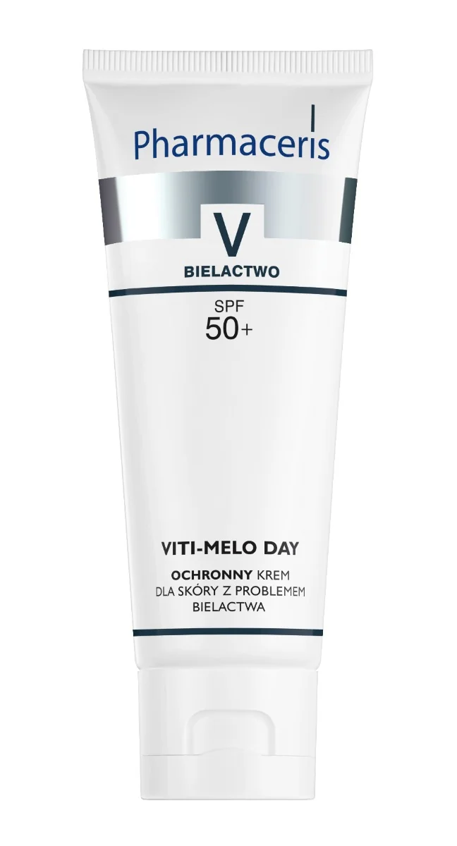 Pharmaceris V Viti-Melo Day ochronny krem dla skóry z problemami bielactwa SPF 50, 75 ml