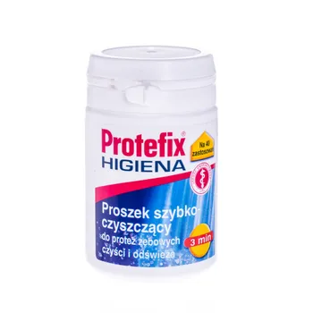 Protefix Higiena, proszek szybko-czyszczący do protez, 80 g 