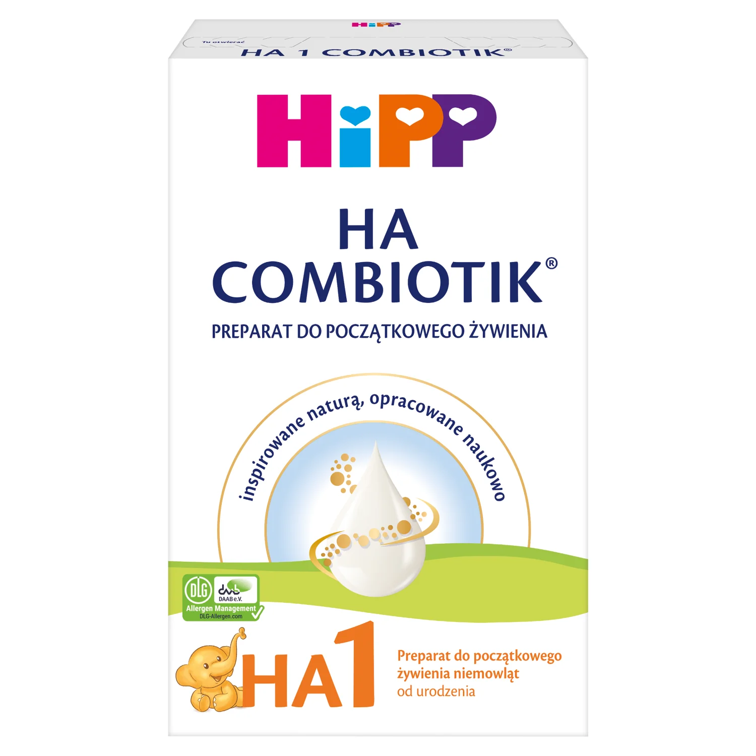 HiPP HA 1 Combiotik preparat do początkowego żywienia niemowląt od urodzenia, 350 g