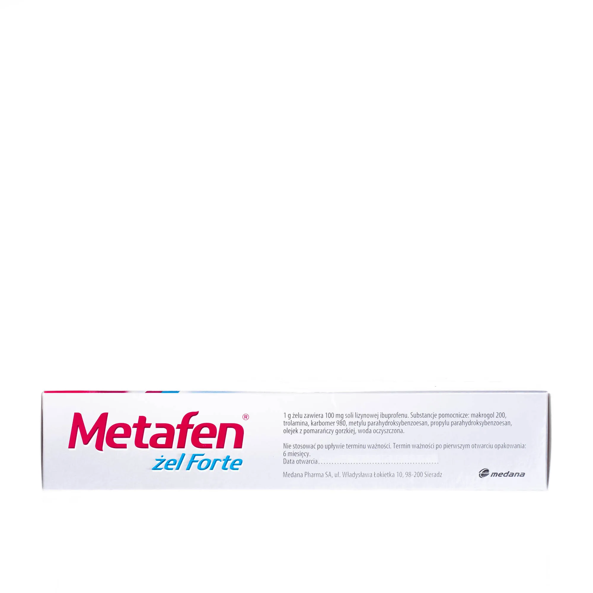 Metafen Żel Forte 100mg/g - żel przeciwbólowy i przeciwzapalny, 100 g 