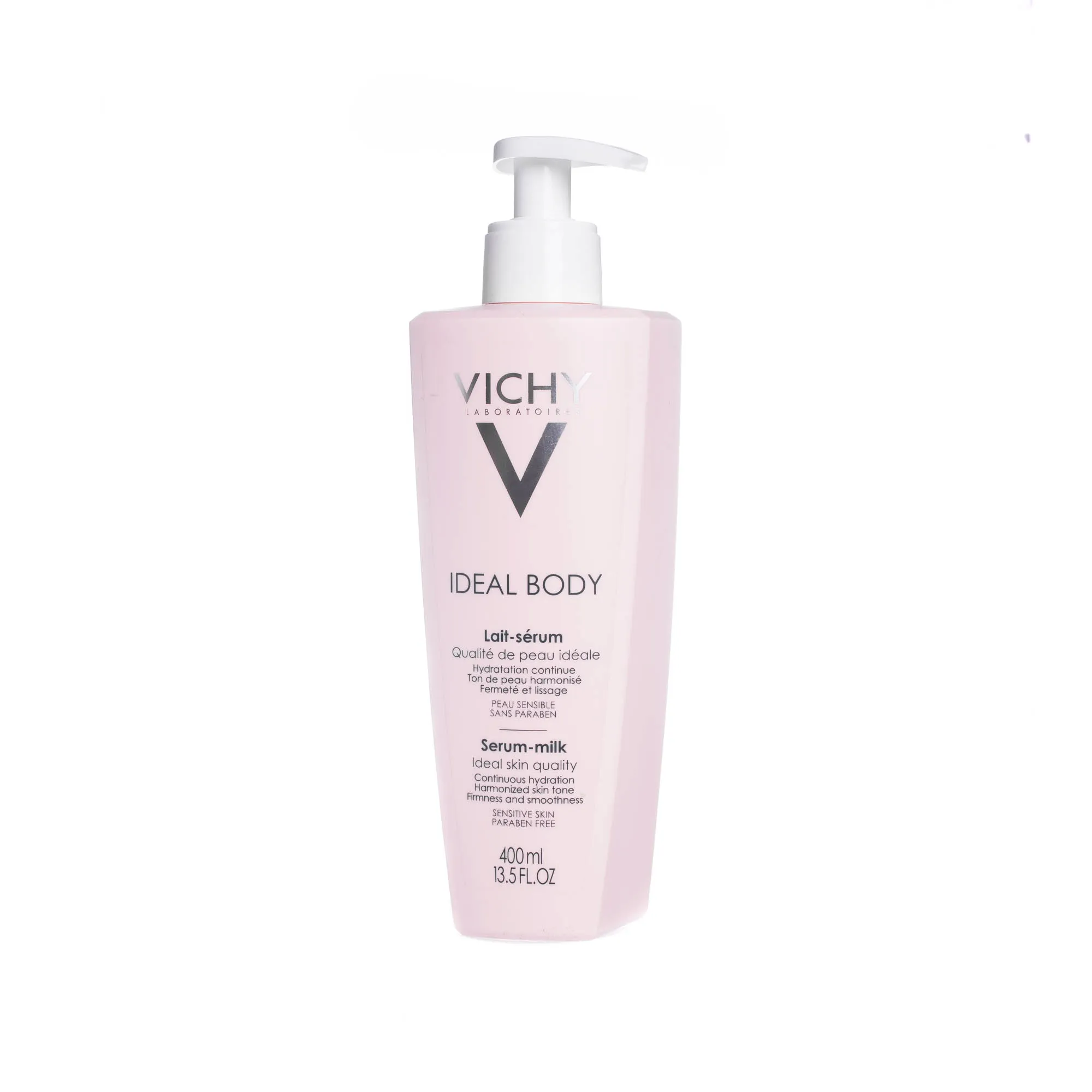 Vichy Ideal Body - mleczko-serum długotrwale nawilżający i wyrównujący koloryt skóry, 400 ml