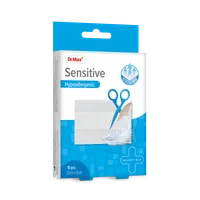 Plasters Sensitive Dr.Max, hipoalergiczne plastry dla osób z wrażliwą skórą, 6 cm x 10 cm, 10 sztuk